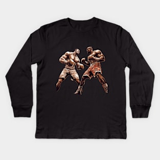 Get Your Boxing Tee Today! Kids Long Sleeve T-Shirt